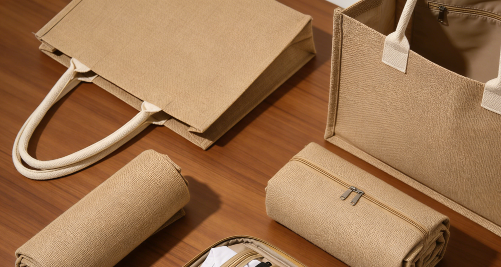 Three-pack Thickened Canvas Shopping Bags, Large Capacity Foldable Tote Bags, Suitable for Clothing and Equipment Storage - Image 3