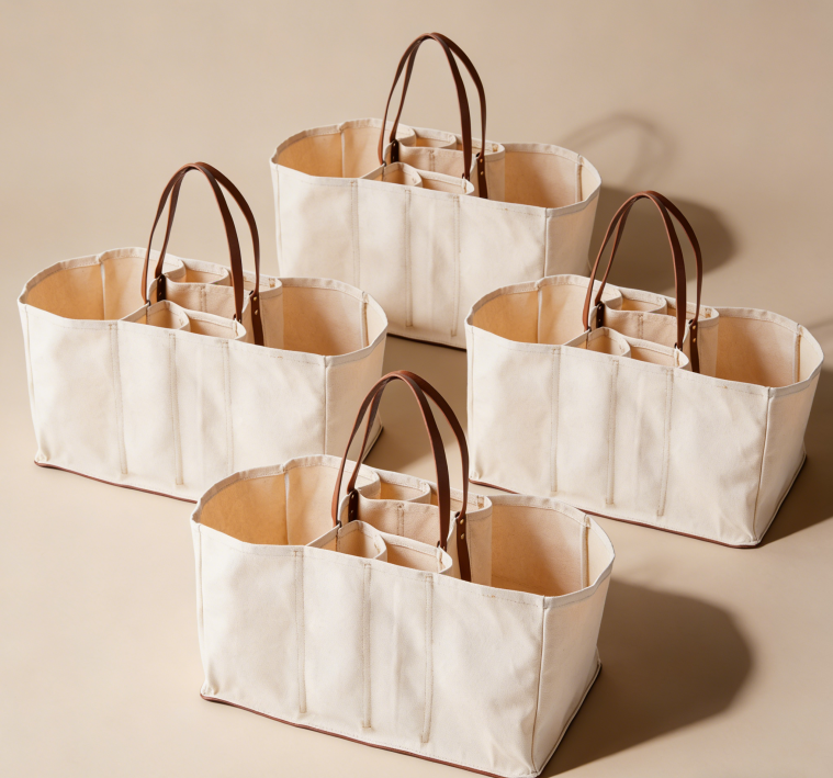 Five-pack Multi-functional Shopping Bags, Durable Material, Convenient for Classified Storage - Image 3